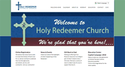 Desktop Screenshot of holy-redeemer.com